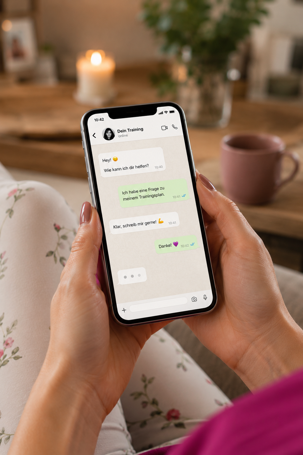 Personal Training Mamas Betreuung Online Whats App