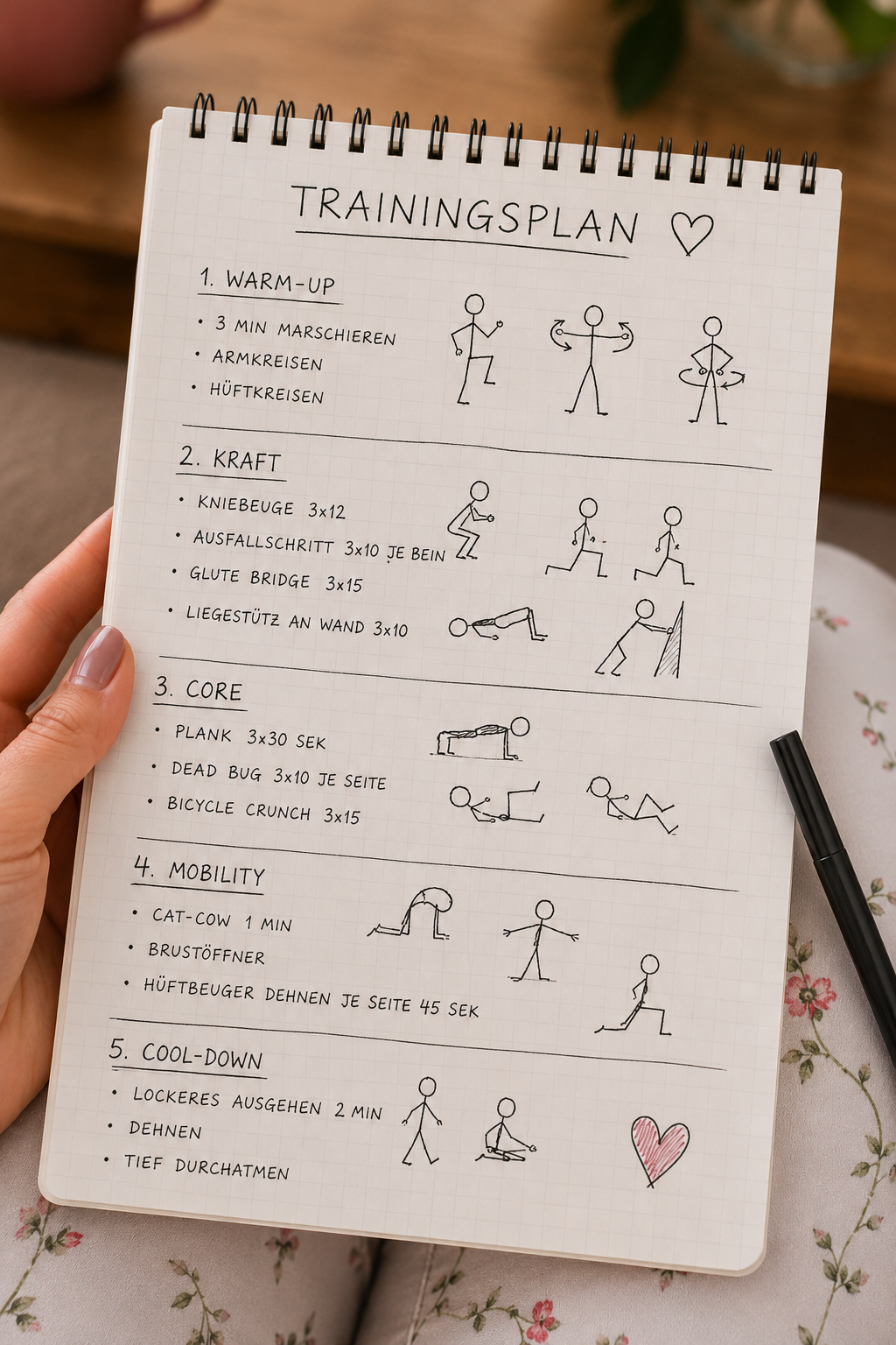 Personal Training Trainingsplan